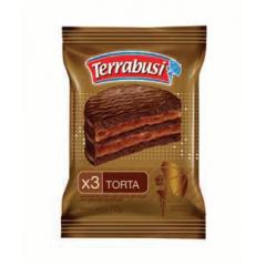 TERRABUSI ALFAJOR TRIPLE TIPO TORTA CHOCOLAT.X 70G