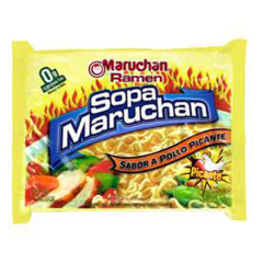 SOPA SABOR POLLO PICANTE MARUCHAN BOLSA X 85 GS