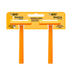 MAQ.AFEITA BIC SENSITIVE 2un