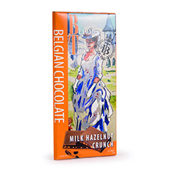 BELGIAN CHOC.HAZELNUT CRUNCH BEYOND TIME EST 100 GRM
