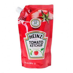 KETCHUP HEINZ DOY PACK X 397 GRS