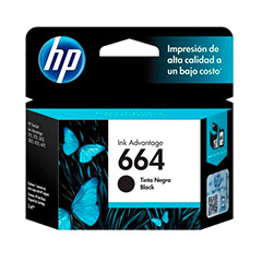 CARTUCHO HP N664 NEGRO