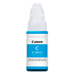 BOTELLA DE TINTA CANON GI 190 CYAN INK 70 ML