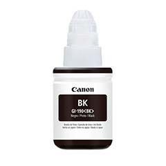 BOTELLA DE TINTA CANON GI 190 BLACK INK 135 ML