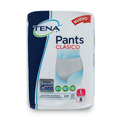 TENA PANTS CLAS L 8U