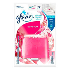 Canasta líquida para inodoros GLADE Repu PAQ-50-ml.