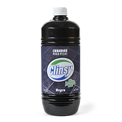 CURADOR CLINSY P/PISOS NEGRO 900cc.