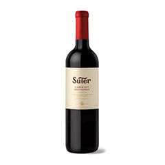 Vino SUTER Cabernet Sauvignon  BOT-750-c BOT-750-ml.