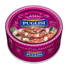 CAZUELA CALAMARES PUGLISI 180G