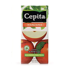 JUGO NATURAL MANZANA ROJA HF CEPITA PET X 1LT