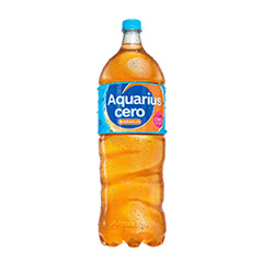 AGUA SABORIZADA CERO S G NARANJA AQUARIUS X 2.25LT