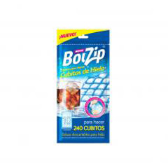 BOLSAS BOLZIP P/CUBITOS DE HIELO 10un