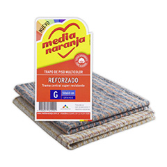 TRAPO PISO MEDIA NAR.MULTICOLOR REF.GDE