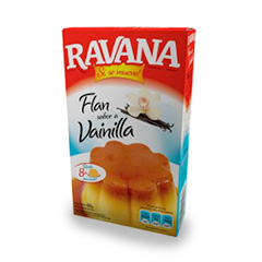 FLAN DE VAINILLA, RAVANA, 60 gr