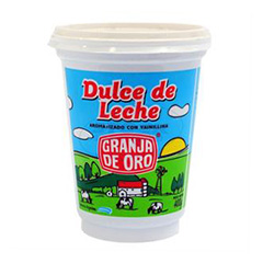 Dulce de leche granja de oro POT-400-gr.