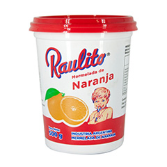 MERMELADA NARANJA RAULITO POTE X 500 GRS