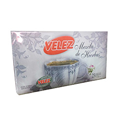 TE VELEZ MEZCLA HIERBAS ENSOBRADOS 25 SA