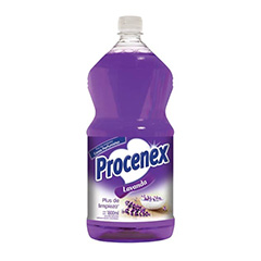 Limpiador Líquido Pisos Procenex 2 En 1 Lavanda 1,8 Lts