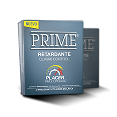 PRIME PRESERVATIVO RETARDANTE 3 UNIDADES