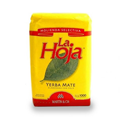 YERBA LA HOJA C/PALO 1kg