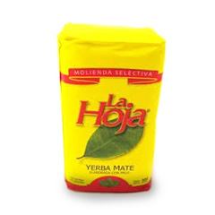 YERBA LA HOJA C/PALO 500GR