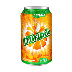 gaseosa MIRINDA Naranja 354cc LAT-354-ml.
