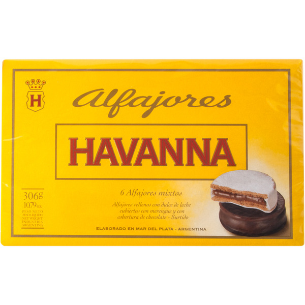 ALFAJOR MIXTO HAVANNA 6 X 47.5 GRM