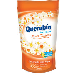 Suavizante para ropa Querubín flores cítricas 900 cc.