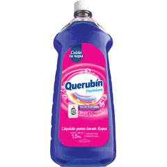 Jabón líquido para ropa Querubín botella 1.5 lts