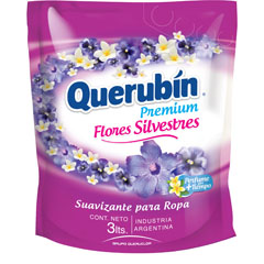 Suavizante para ropa Querubín flores silvestres repuesto 3 l.