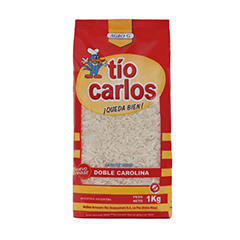 ARROZ DOBLE CAROLINA TIO CARLOS X 1 KG