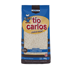 Arroz tio  carlos l/fino BSA-1000-gr.