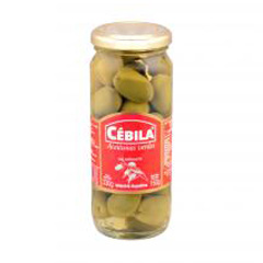 ACEITUNA VERDE CEBILA FRASCO X 200 GRS