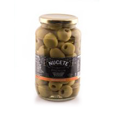 Aceitunas verdes descarozadas Nucete Premium 660 g.