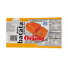 DULCE DE BATATA BANDEJA ORIETA X 500 GRS