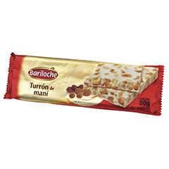 turrón BARILOCHE de maní Flow Pack 80g PAQ-80-gr.