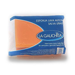 ESPONJA LA GAUCHITA P/AUTOS 1un