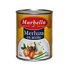 MERLUZA EN ACEITE MARBELLA X 340 GRS