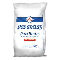 Sal Parrillera Dos Anclas Bolsa x 5 Kg