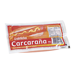 SALCHICHAS VIENA X 6 U, CARCARAÑA, 190 gr