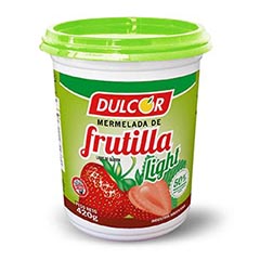 MERMELADA DULCOR LIGHT FRUTILLA POTE 420