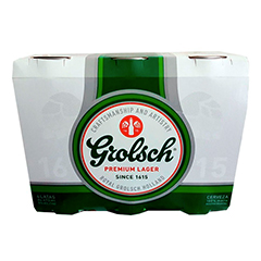cerveza GROLSCH 473cc six pack PCK-6-un.