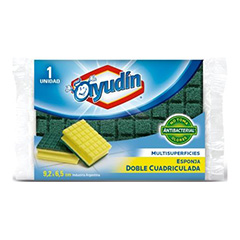 esponja AYUDIN doble cuadriculada BSA-1-un.