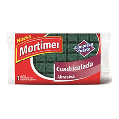 esponja MORTIMER cuadriculada abrasiva S/E-1-un.