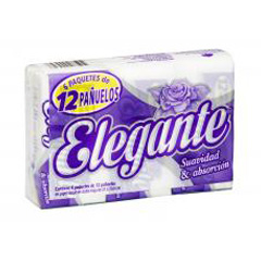 PAÑUELOS ELEGANTE POCKET 6x10un
