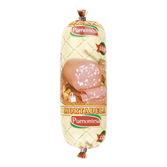 Mortadela  la piamontesa serranita famil PZA-300-gr.