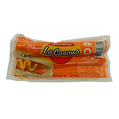 SALCHICHAS VIENA X 6, LA CASONA, 190 gr
