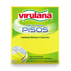 PANO VIRULANA AMARILLO SINTETICO PARA PISOS