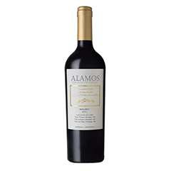 VINO TINTO MALBEC, ALAMOS, 750 cm3