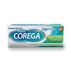 ULTRA COREGA CREMA MENTA X 20 GR